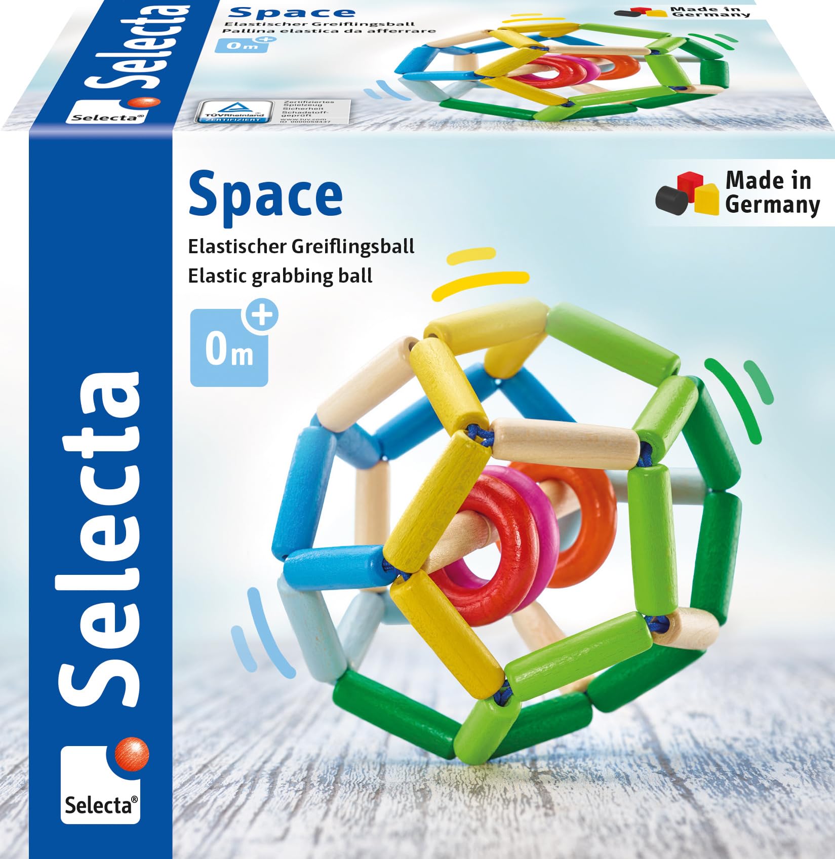 Selecta 61008 Space, Greiflingball, 11 cm