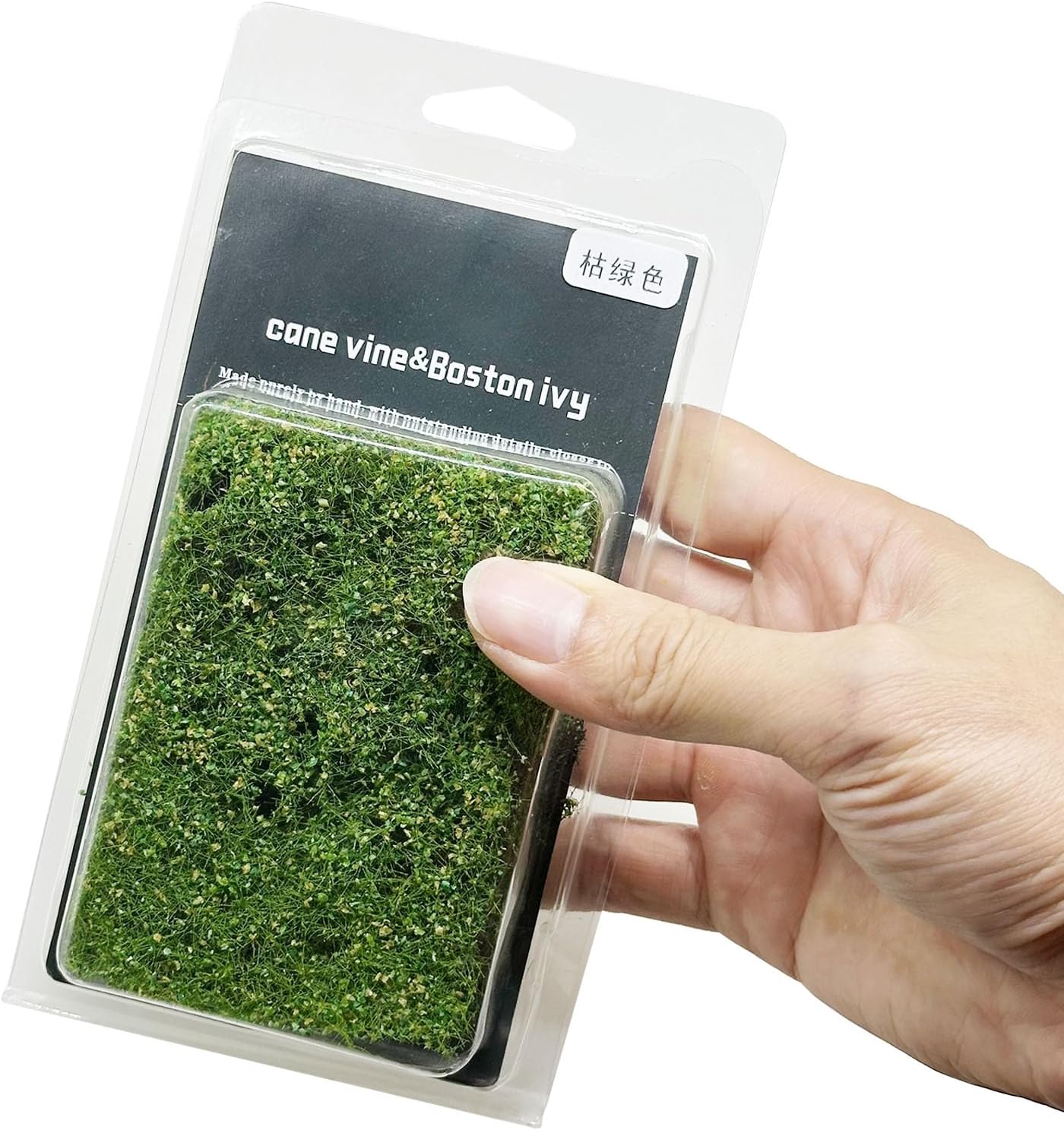 Cayway Artificial Miniature Vines Kit, Realistic Vine Model for Model Train Railway Layout, Fairy Garden Supplies (Dull Green)