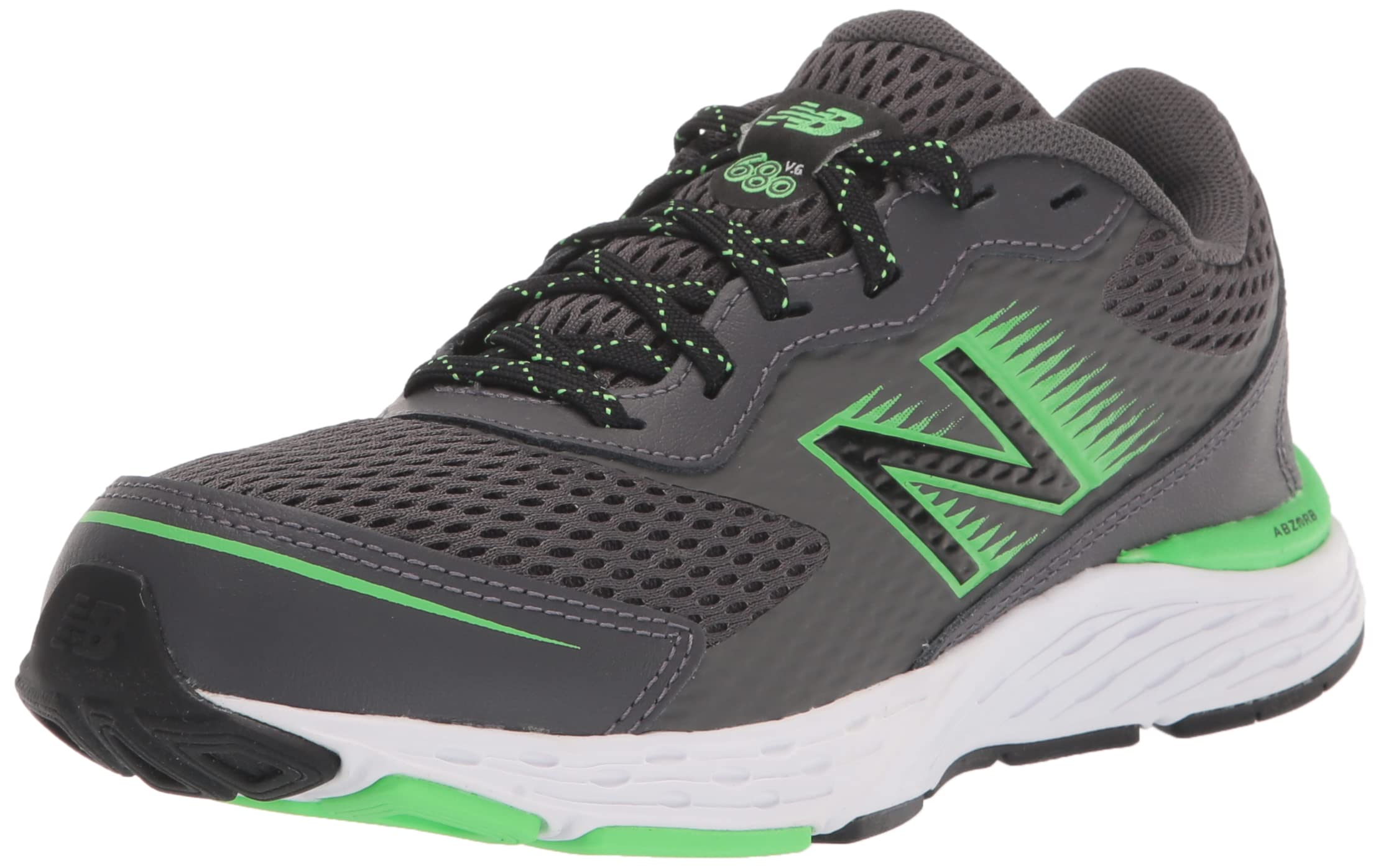 New Balance Kids' 680 V6 Lace-up Running Shoe — view 11