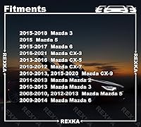 Vista 3 de Rexka 20 piezas de cierre de clip de retención de techo de cuarto de pilar GJ2168885B75 compatible con Mazda 2 Mazda 3 Mazda 5 Mazda 6 CX-3 CX-5