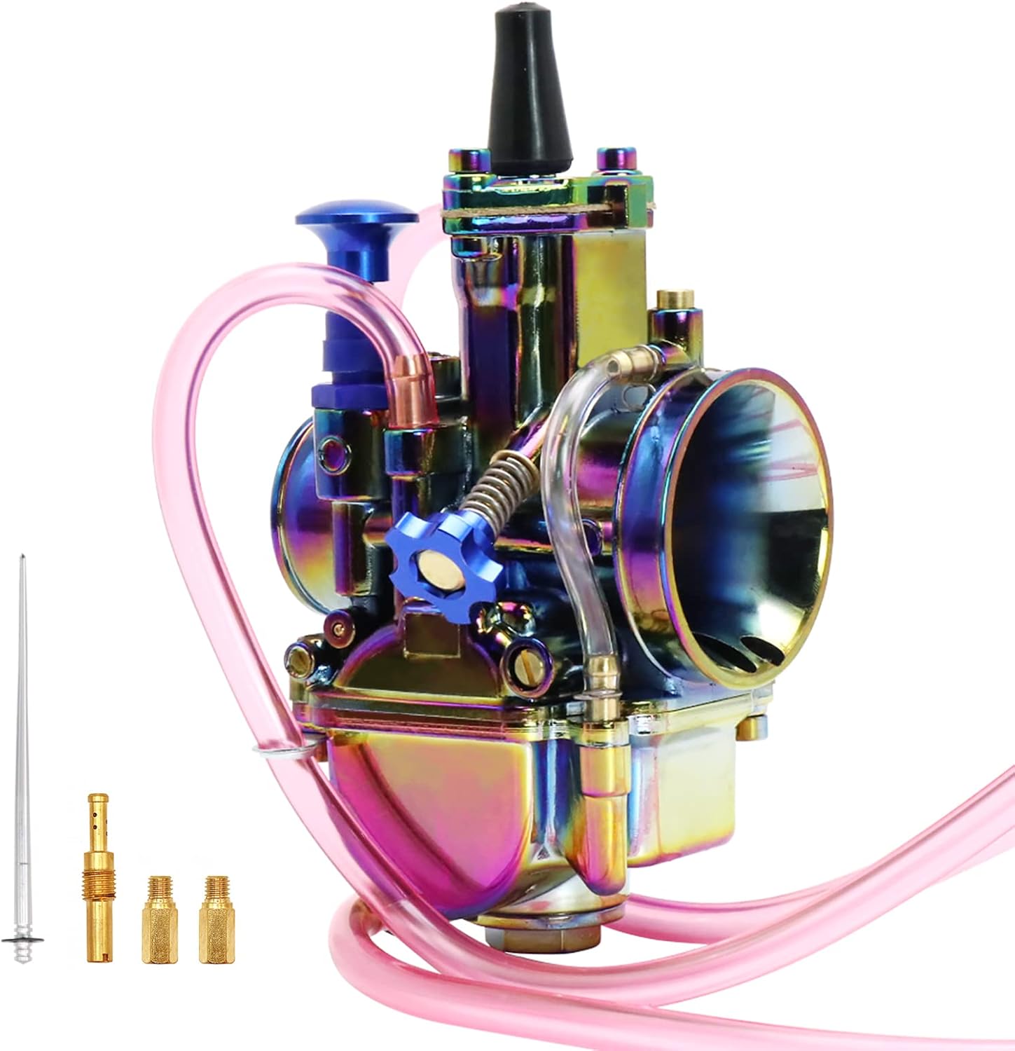 Carburetor Motorcycle Colorful Rainbow 4T Universal Refitting Parts Racing for 50 100 150 200 250cc DirtBike,28mm