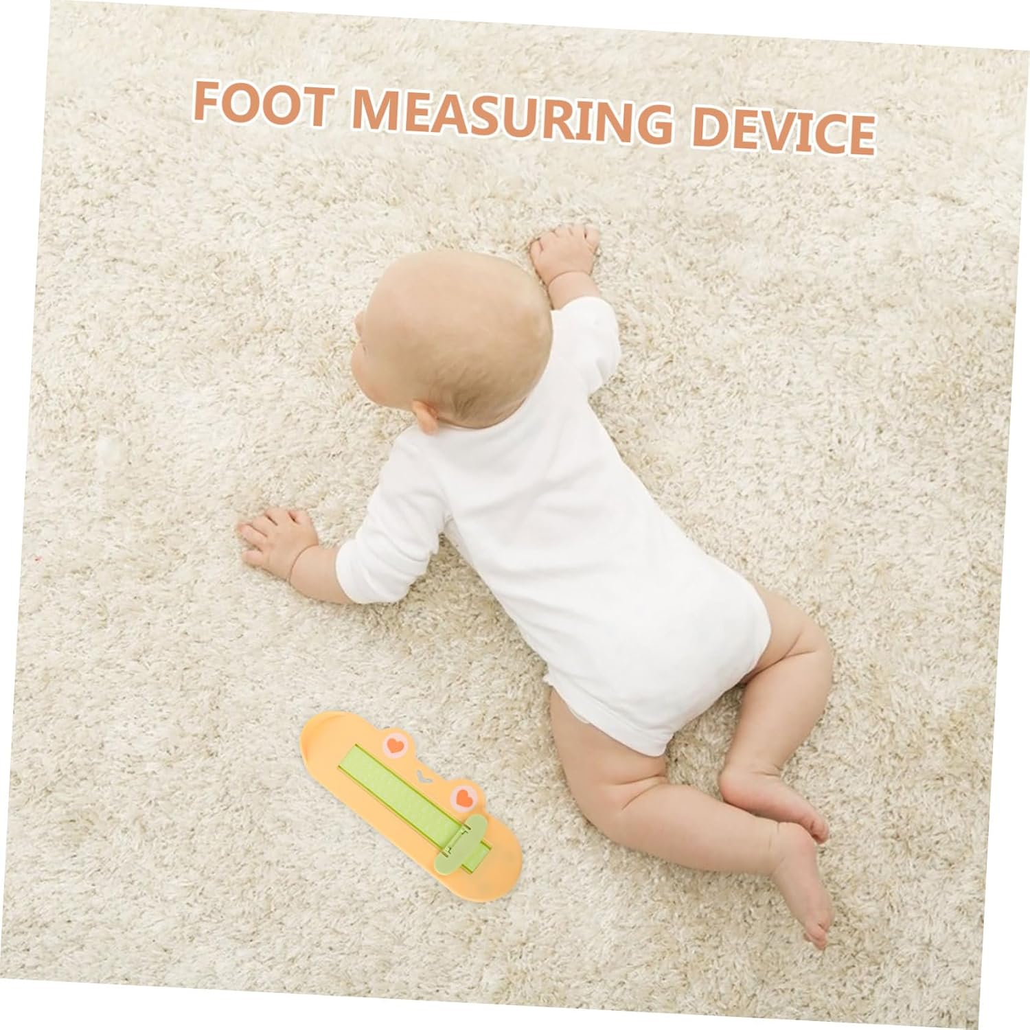 VALICLUD Children Shoe Sizer Foot Measuring Device for Baby Toddler ABS
