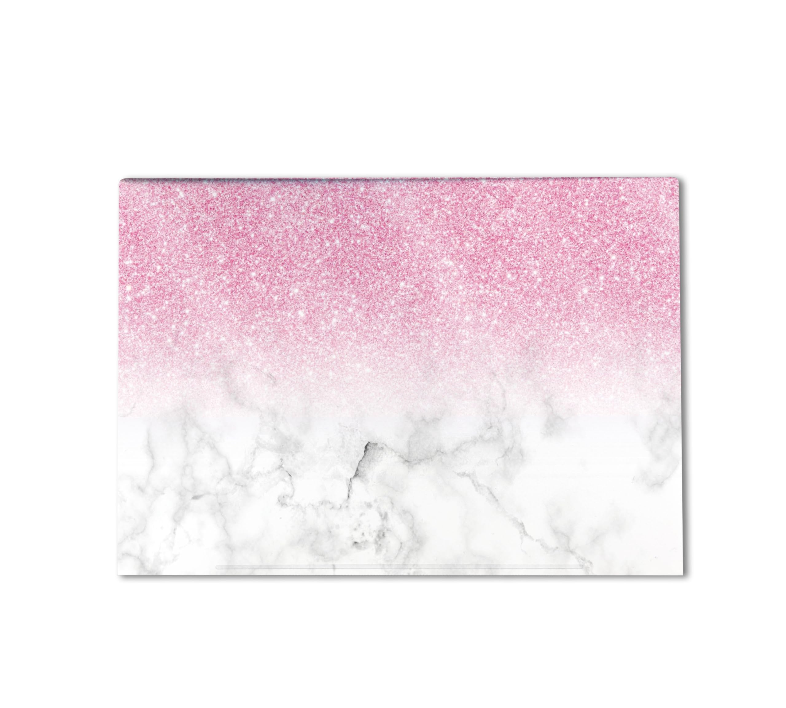 Glossy Glitter Gaming Skin Compatible with HP Envy x360 16” (2023) - Marble Glitz - Premium 3M Vinyl Protective Wrap Decal Cover - Easy to Apply | Crafted in The USA by MightySkins