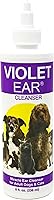 Vista 1 de Violet Pet - Limpiador de oídos para mascotas, 8 onzas, proporciona alivio inmediato de picazón, irritación, inflamación y olor. Termina el ciclo