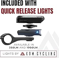 Vista 5 de KOM Cycling Adaptador de cuarto de vuelta compatible con computadoras Garmin a Wahoo - Monta cualquier computadora Wahoo en un soporte existente