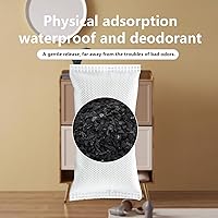 Vista 6 de KaiCarnte Paquete de 16 bolsas desodorizantes para zapatos, absorbente de olores de carbón activado, desodorante de armario, eliminador de olores