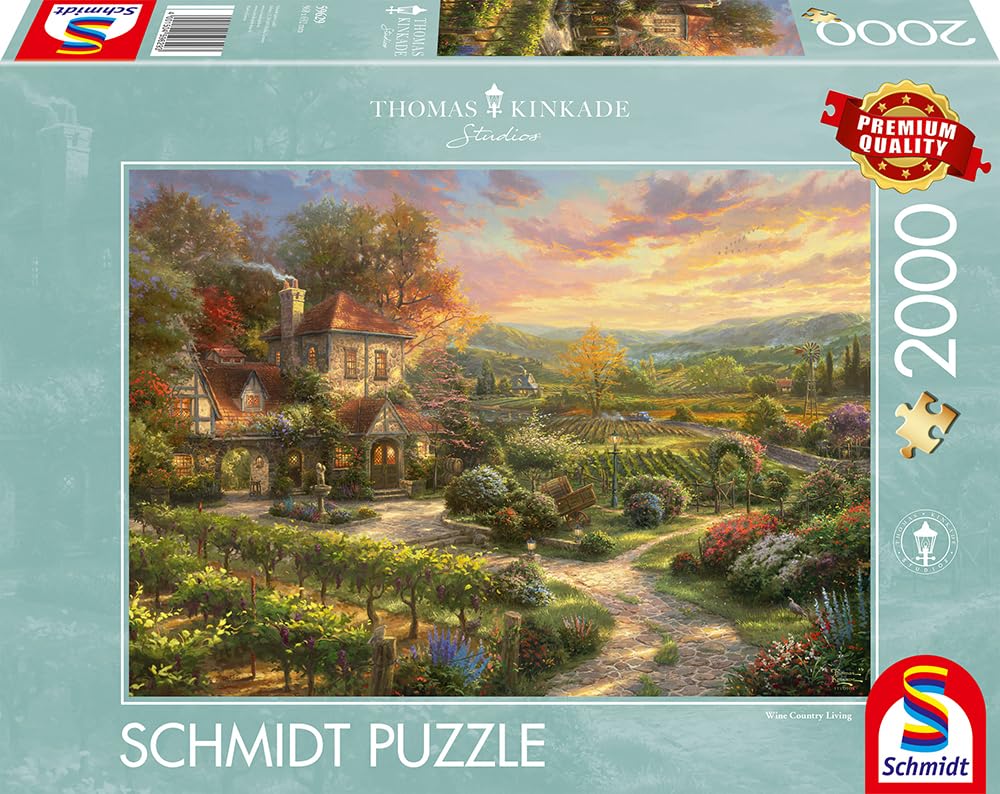 Schmidt Spiele Thomas Kinkade Puzzle 2000 pièces Multicolore