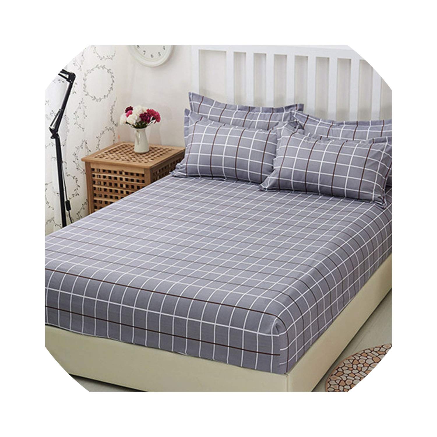 Bedspread Blue Night Sky Printed Series Bedspreads Bed Supplies Bedding Fitted Sheet Mattress Cover 120200cm 150200CM 180200CM P20,6,1200cm