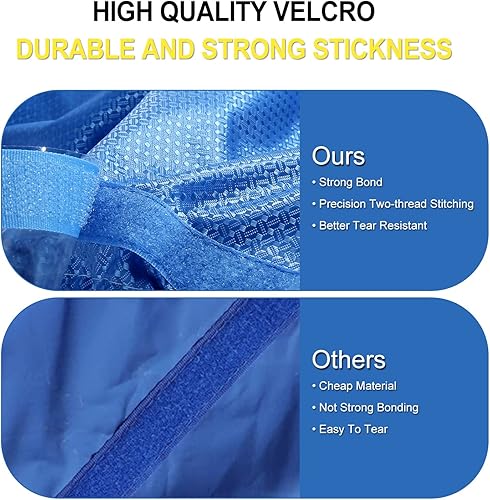 Miniatura 5 de Bolsa de limpieza impermeable de aire acondicionado dividida con paneles de soporte de dos lados y salida de drenaje, bolsa de servicio de lavado de