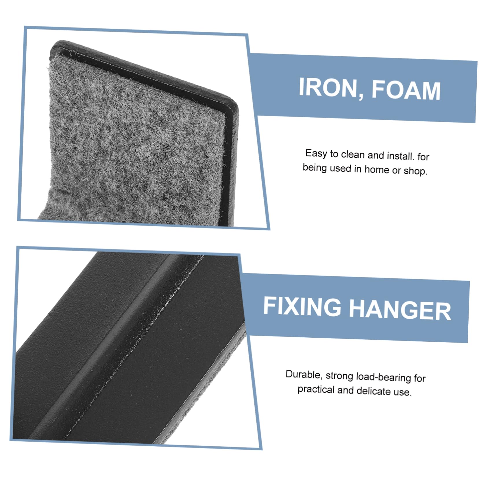 Totority Snowboard Bindings Wall Mount 2 Pack Hanging Surfboard Hanger Foam Protection Space Saver