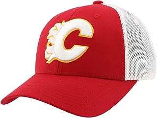 ZHATS NHL Unisex-Adult NHL Officially Licensed Adjustable Snapback Hat Big Rig Icon Team Color