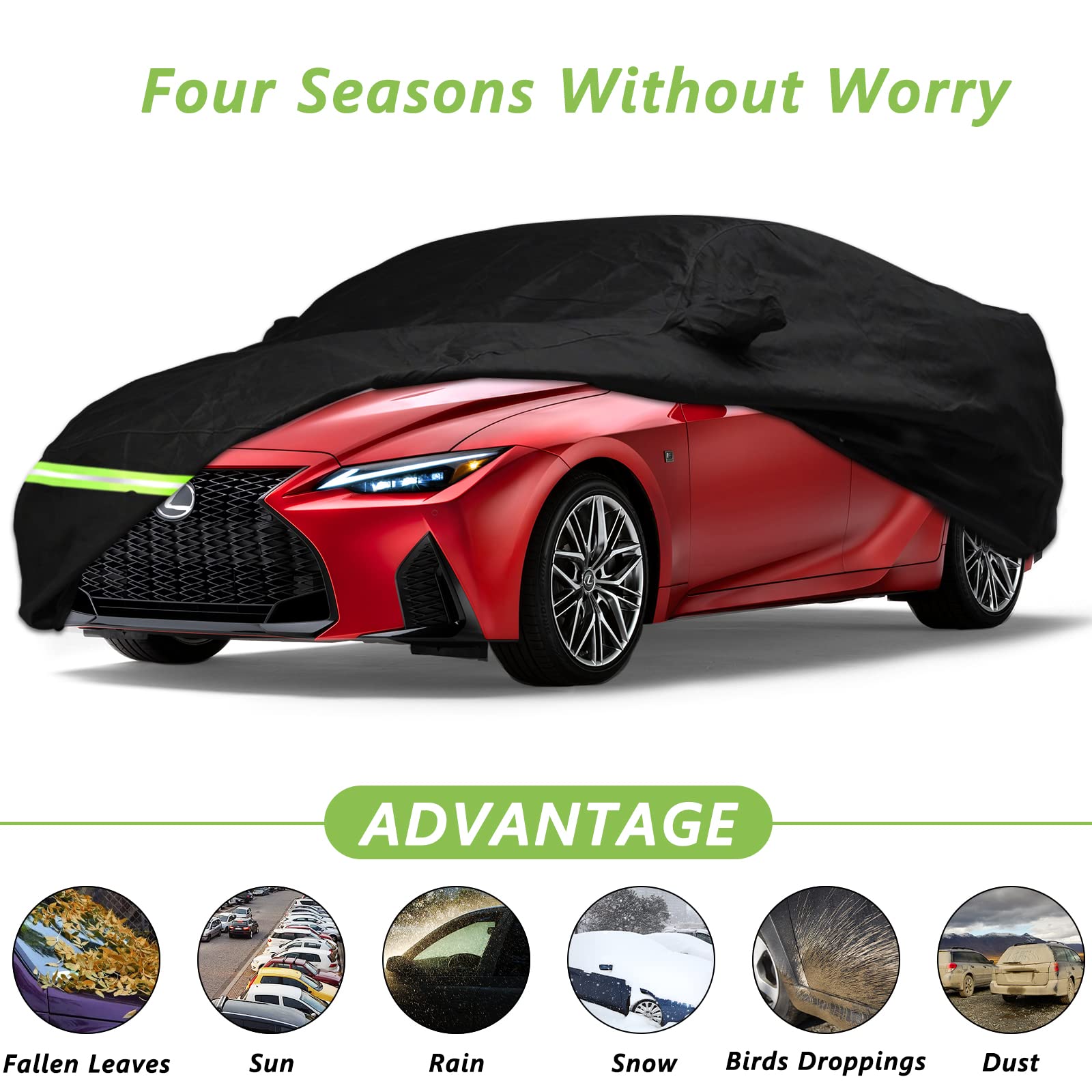 Amazon.com: Yixin Waterproof Car Cover for 2005-2026 Lexus is