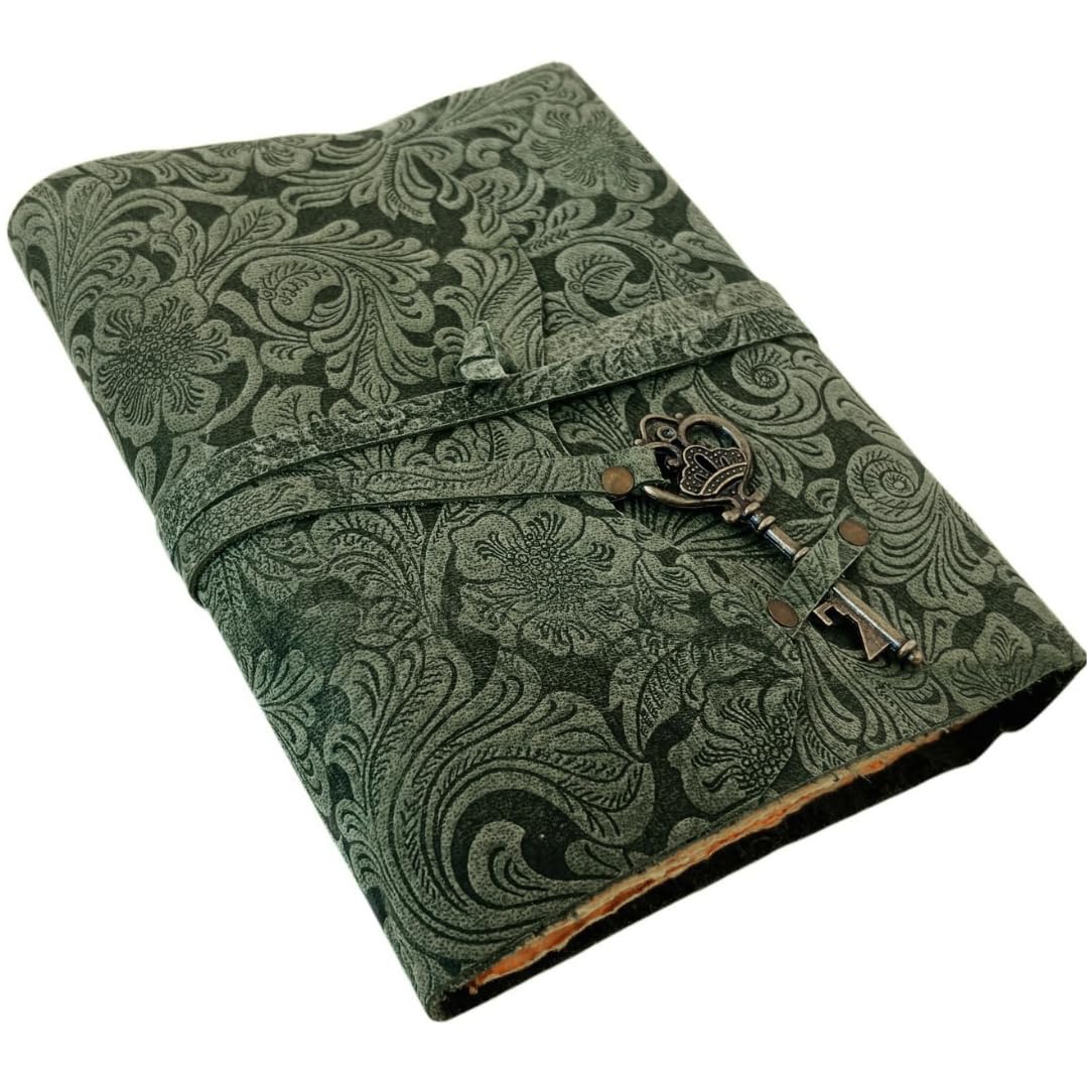 Vintage Leather Journals For Women, Vintage Journal, Grimoire, Leather Bound Journal, Leather Notebooks Notebook Antique Books,Leather Bound