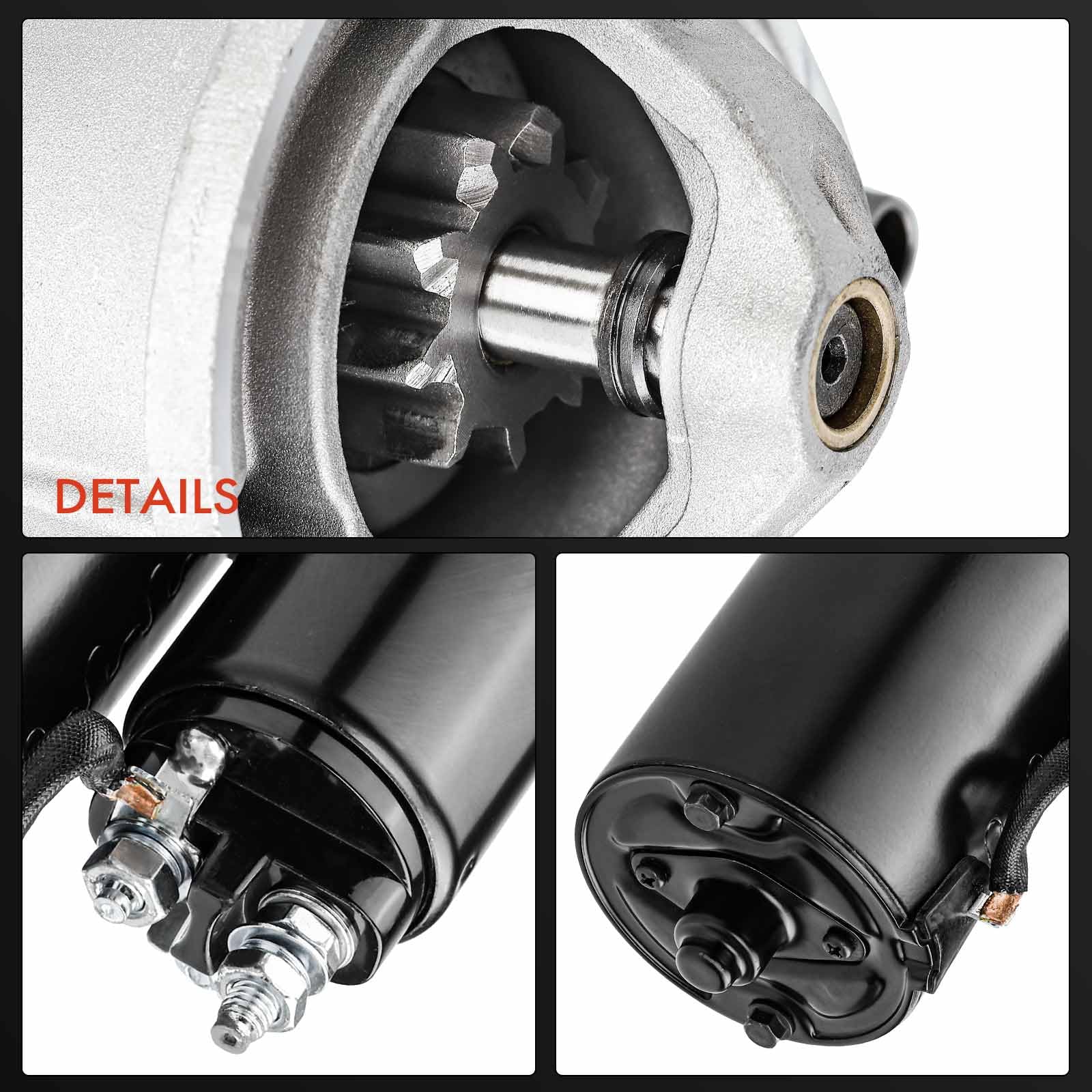 Frankberg Motore di avviamento Auto Diesel 2,5 KW/12 V/9 Denti Compatibile con Ducato Bus 250 Ducato Pianale/Telaio 250 Jumper Bus 230P Replace# 1347058080