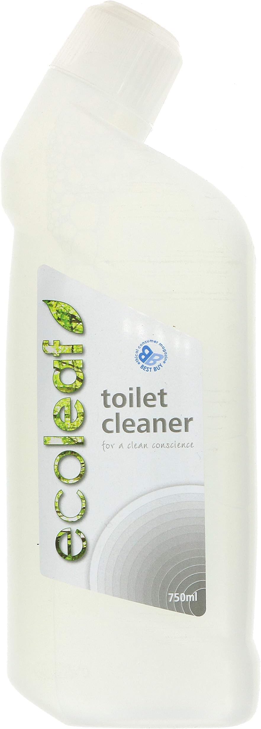 EcoleafToilet Cleaner 750 ml (Pack of 6)[Amazon-developed Certification] Compact by Design