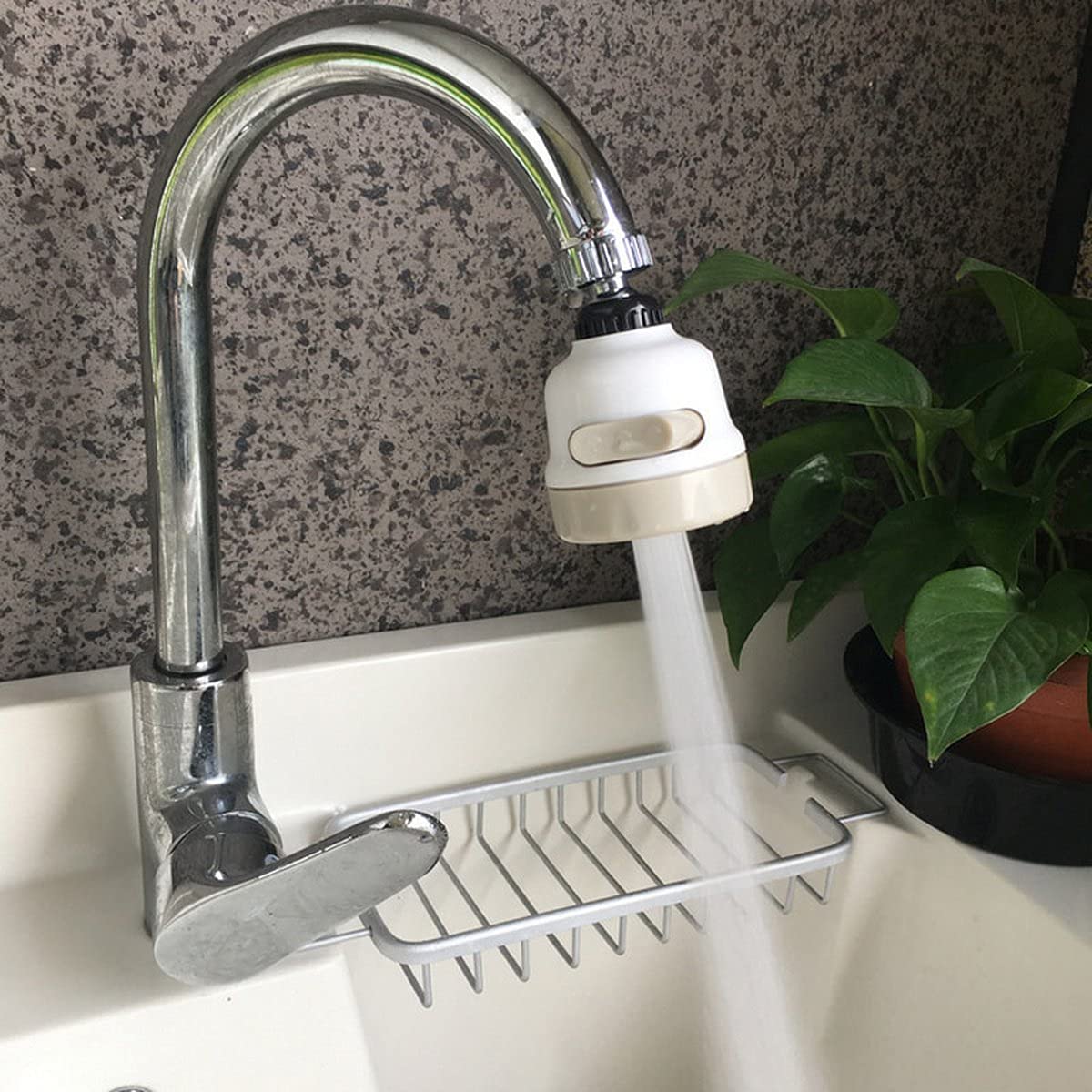 See full amazon price history chart for JEVAL ABS Silicone and Stainless Steel 360 Degree Rotating Sprinkler Faucet Pressurizing Kitchen Accessory (White, 8.5 x 5.5 x 2.5 cm) JEVAL ABS Silicone and Stainless Steel 360 Degree Rotating Sprinkler Faucet Pressurizing Kitchen Accessory (White, 8.5 x 5.5 x 2.5 cm) (B08L12H939) Amazon Price History, Amazon Price Tracker