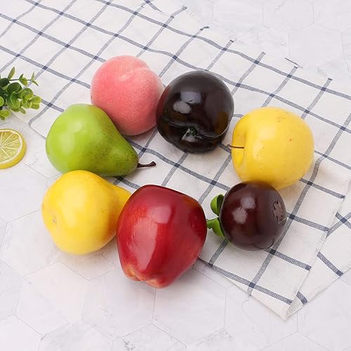 Miniatura 9 de Fruta de pera artificial, modelo realista, accesorios de fotografía para jardinería, modelos de plantación, centro comercial, espectáculo, regalo,