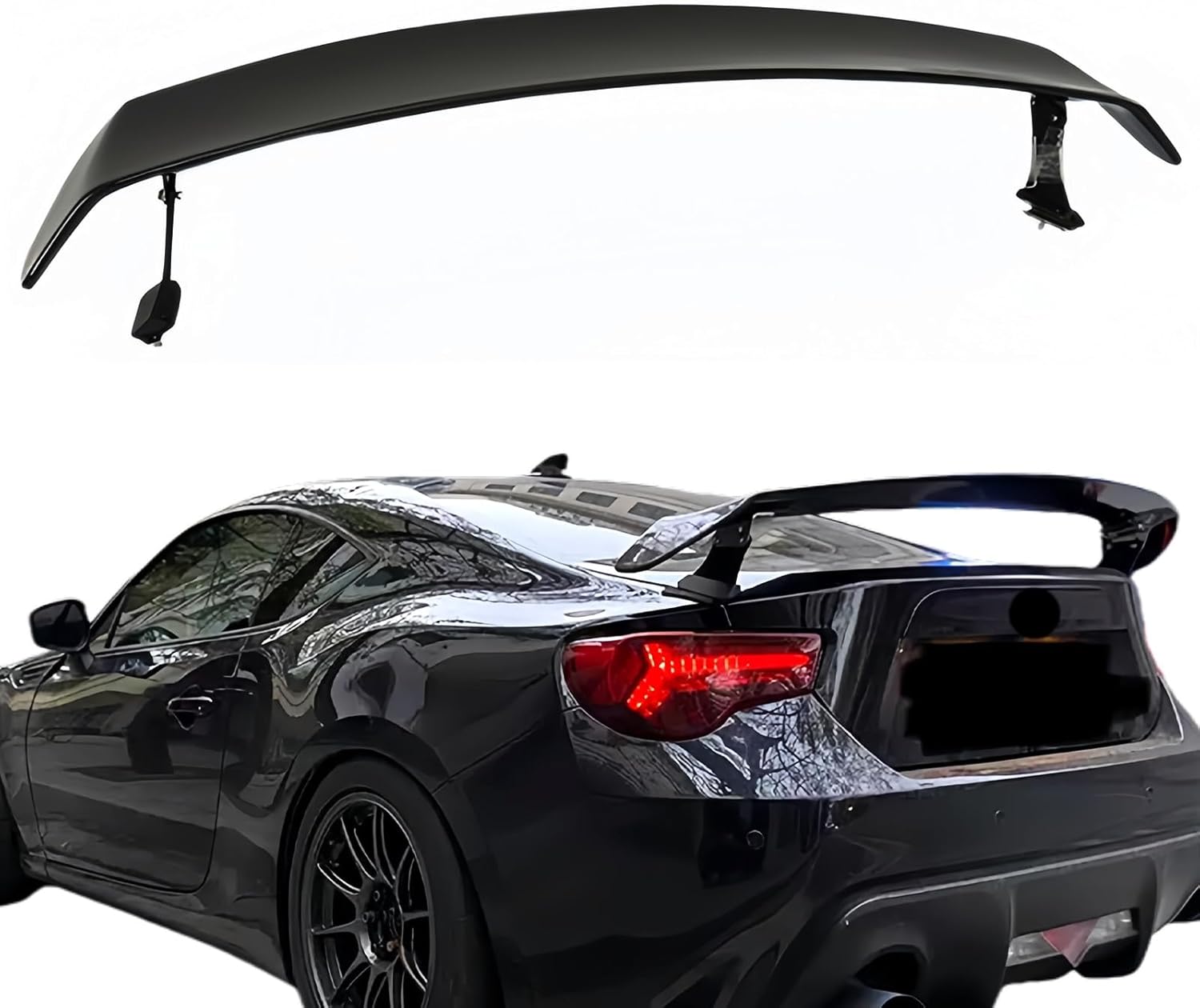 Carbon Fiber Rear Wing Spoiler Compatible with Toyota GT86 BRZ 2020-2024 Rear Trunk Lip Spoiler Wing Vehicle Body Styling Kit