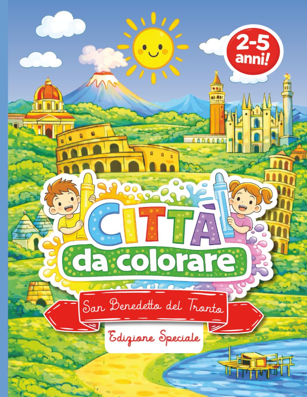 Città da colorare - San Benedetto del Tronto