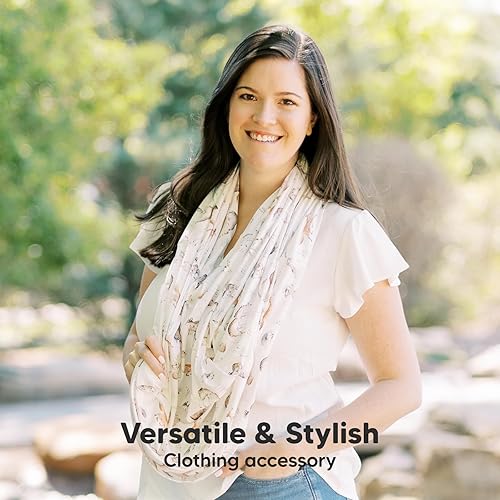 Miniatura 9 de KeaBabies Funda de lactancia, funda de lactancia materna para mujer, toldo para asiento de automóvil para niña, niño, toldo multiusos para asiento