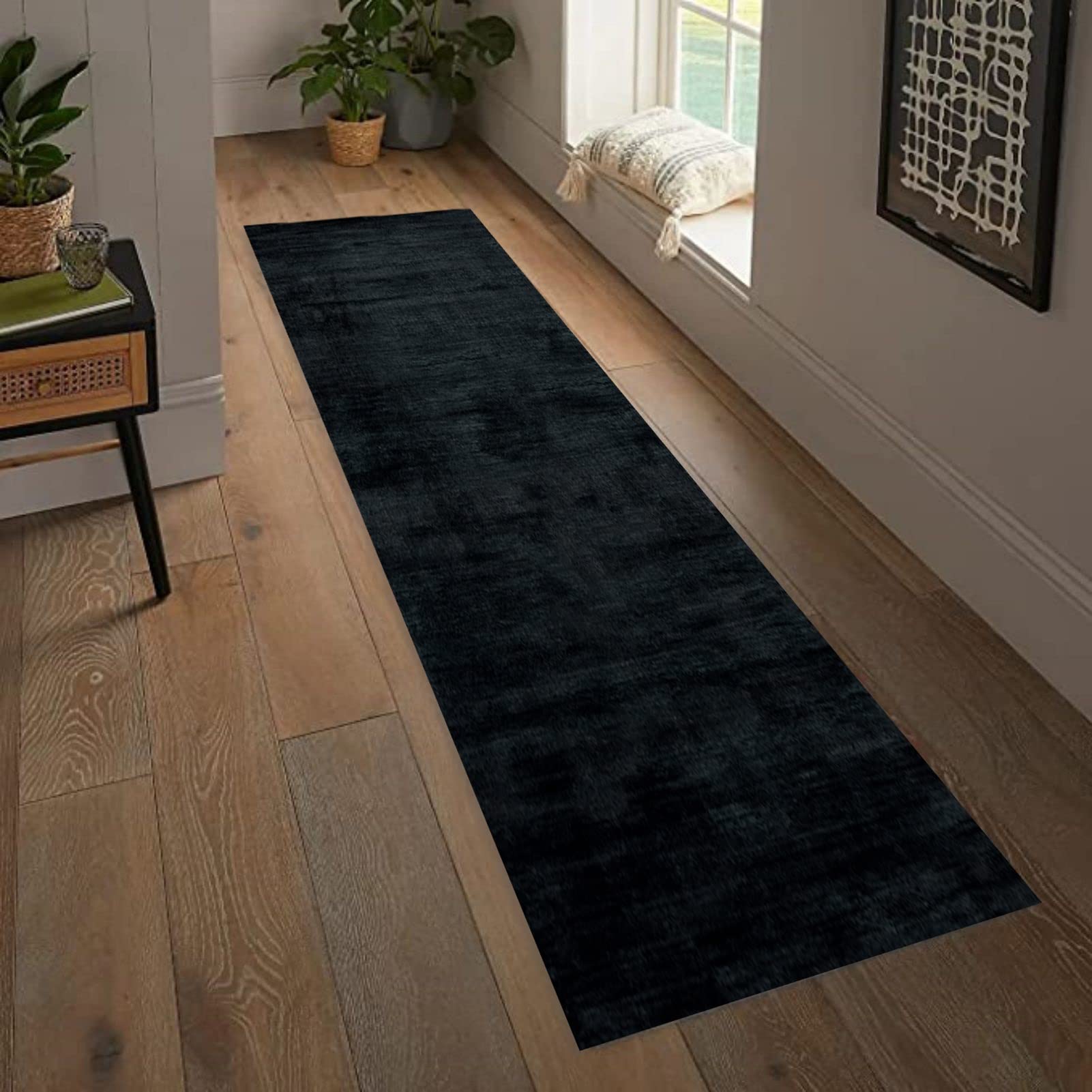 er Teppich für Flur Küche Treppen & Schlafzimmer – 100 cm fino a 6 m waschbar langlebig extra lang – stilvoller Wohnaccessoire für jeden Raum
