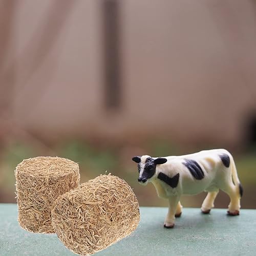 Miniatura 3 de 4 piezas de mini balas decorativas de otoño de imitación de casa de muñecas en miniatura de pacas en miniatura para decoración de mesa de Halloween