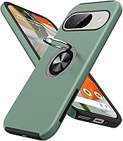 Vista 63 de JAME Funda para Google Pixel 7 Pro, Funda de Ajuste Delgado para Pixel 7 Pro con Soporte de Anillo Kickstand