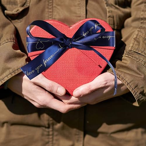 Miniatura 7 de EXCEART 4 rollos 5 Día de San Valentín Cinta Festival Regalo Navidad Artesanía Cinta Tratar Bolsa Pajarita Cinta de San Valentín Listones para