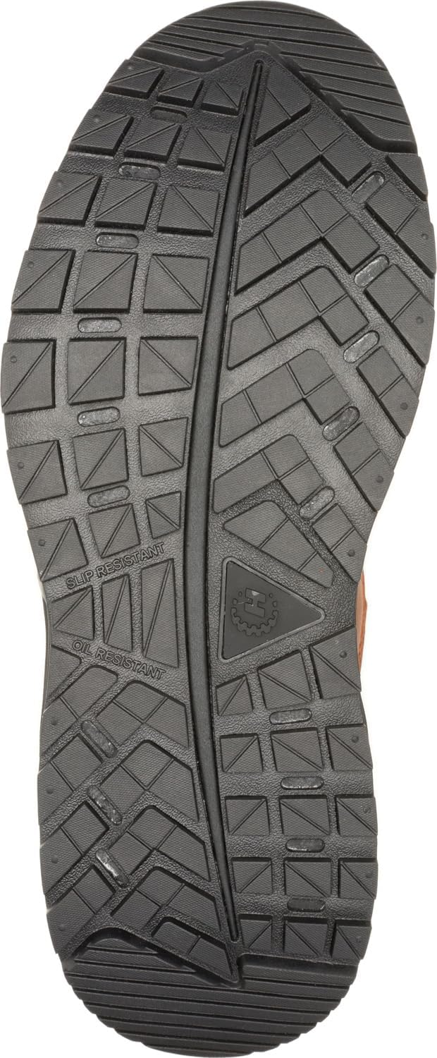 HyTest Footrests Wedge EB,Men's, Nano Toe, EH, WP, Slip Resistant, 6 Inch, Work Boot