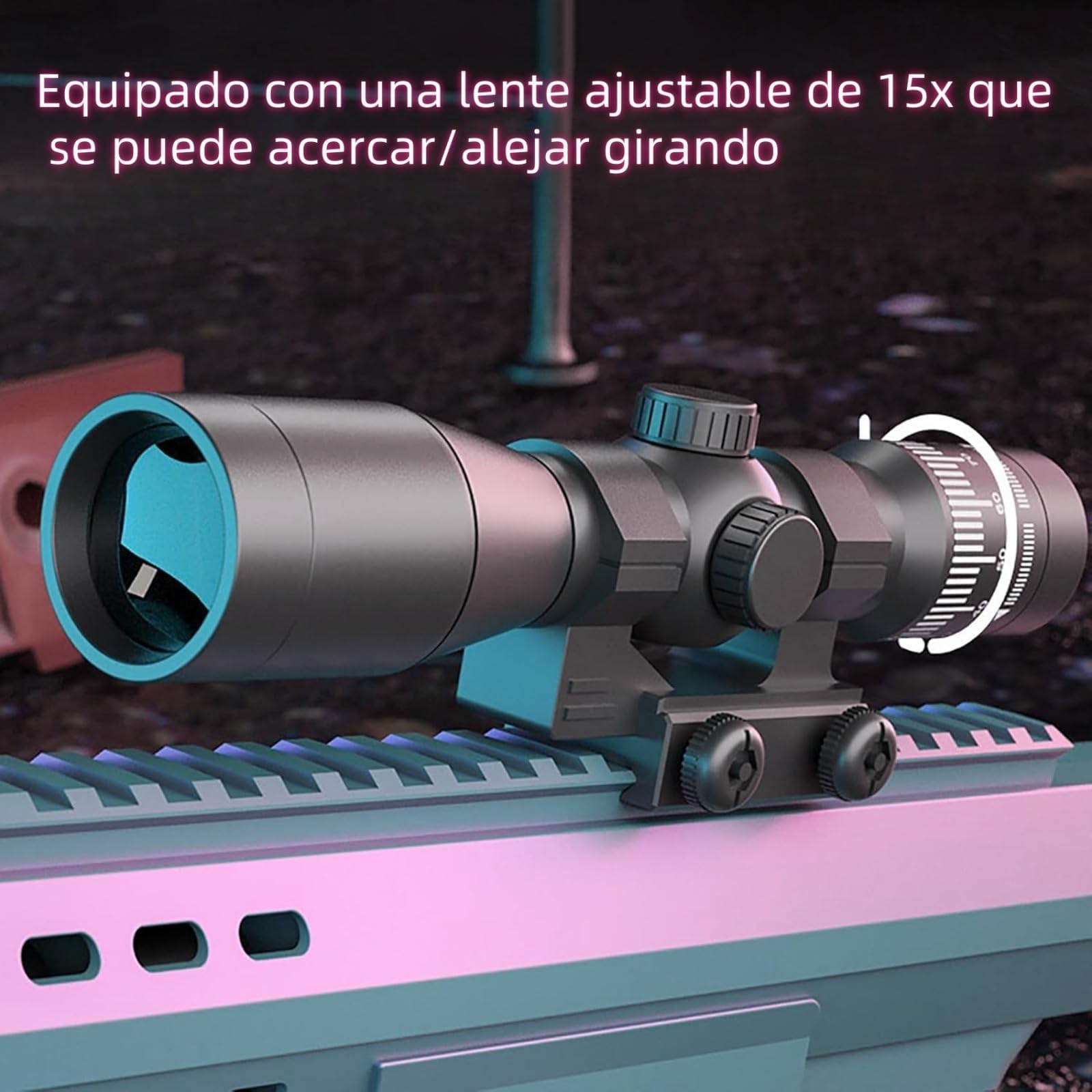 Pistolet Jouet en Mousse Souple, Fusil de précision pour Enfants, 80 cm de Long, Convient aux Adolescents à partir de 6 Ans.