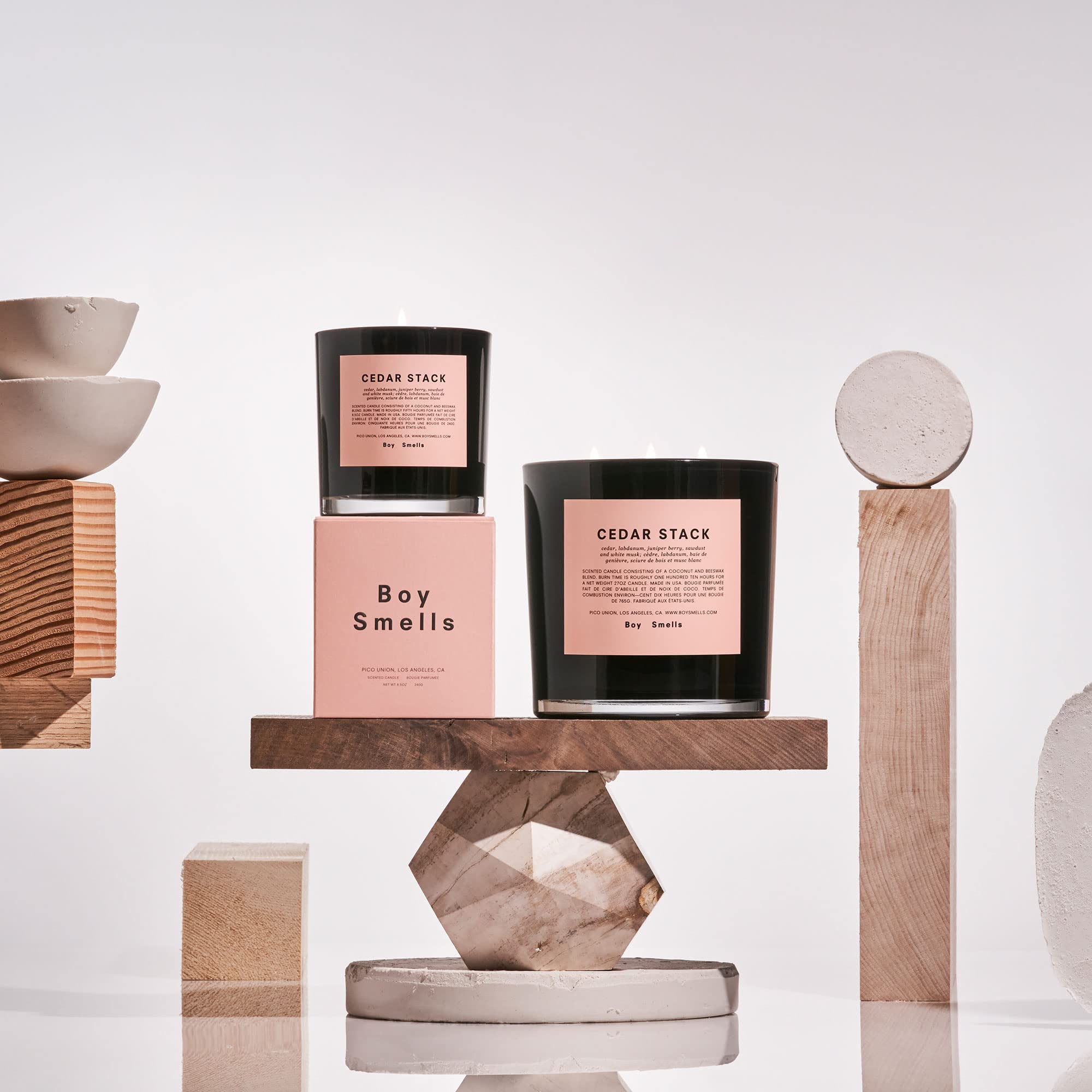 Amazon.co.jp: Cedar Stack マグナムボーイ 香りキャンドル