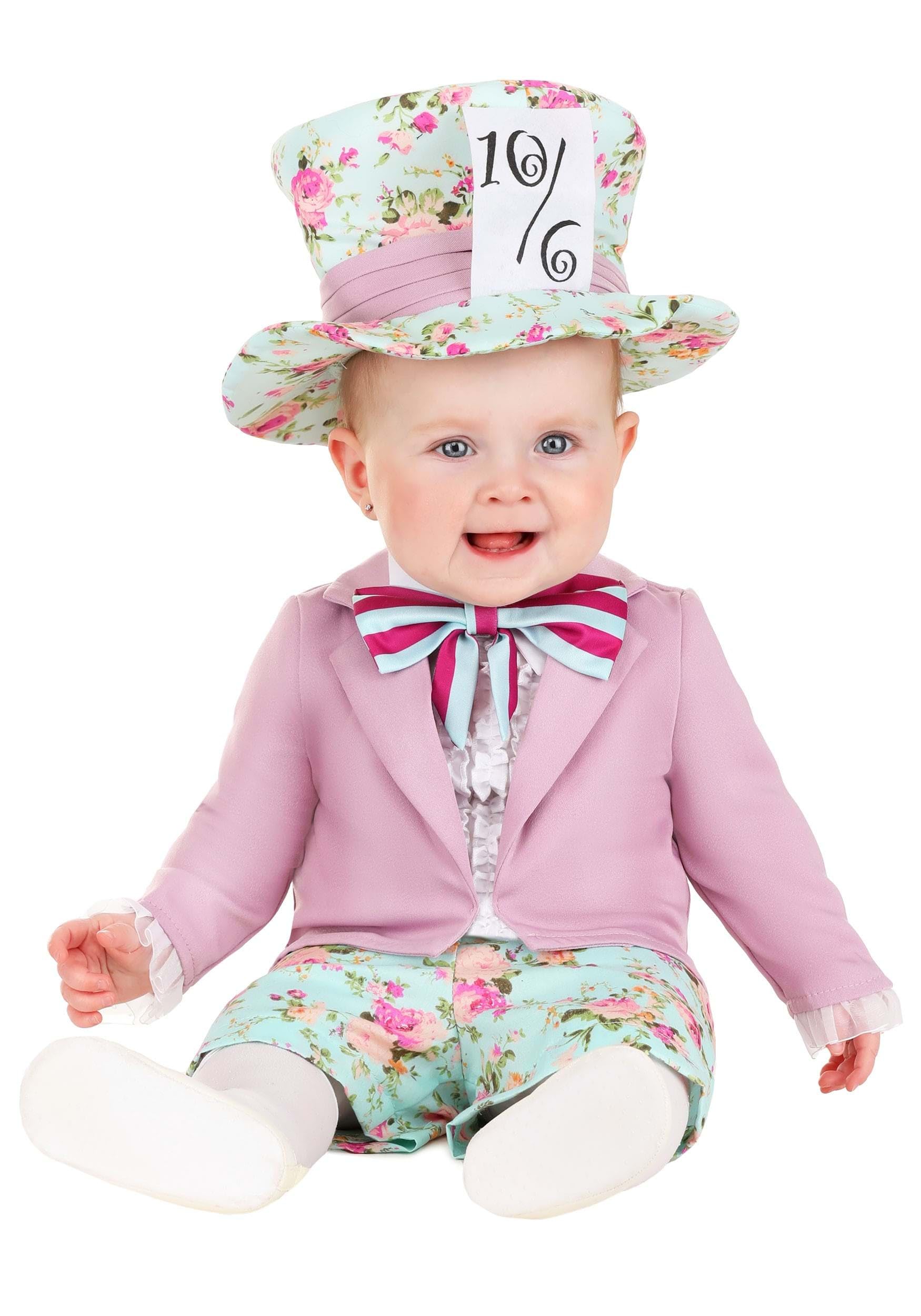 Lil Miss Mad Hatter Infant Costume | Alice in Wonderland Cosplay Costume for Baby Girl's | Hatter Cosplay Outfit