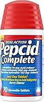 Vista 11 de Suplemento Pepcid completo reductor de ácido + anti-ácido tabletas masticables, 716837291503, Baya , 1, 1