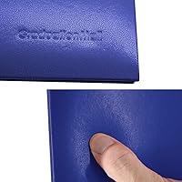 Vista 6 de GraduationMall Cubierta impresa para diploma para certificado 8.5 x 11 pulgadas, real, paquete de 1