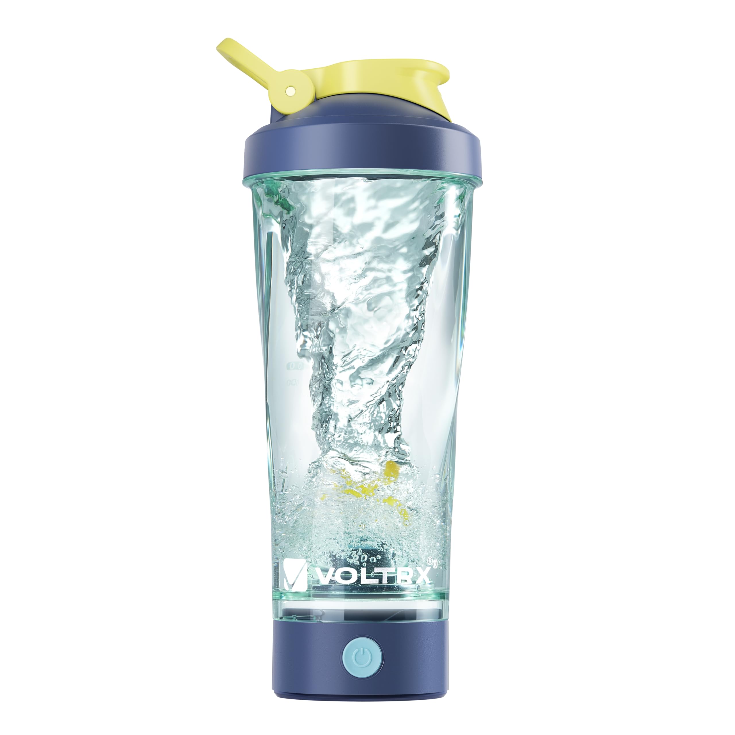 VOLTRX VortexBoost Electric Shaker Bottle, USB C Rechargeable Protein Shake Mixer, Shaker Cups for Protein Shakes and Meal Replacement Shakes, BPA-Free, Made with Tritan, Denim Dust, 24oz-image-23