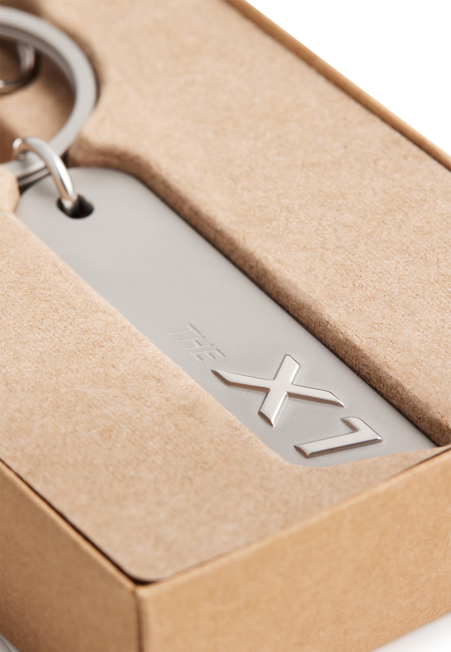 【新品未使用即発送おまけつき】home of hai key ring BMW Genuine Keyring The X1 Series Metal Silver Car Key Ring