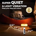 Dog Nail Grinder 6-Speed with LED Display, Dog & Cat Nail Clippers and Trimmers, Pet Nail Grinder with 2 LED Lights - Super Quiet Rechargeable Claw Trimmer for Large Medium Small Puppy Dogs/Cats
