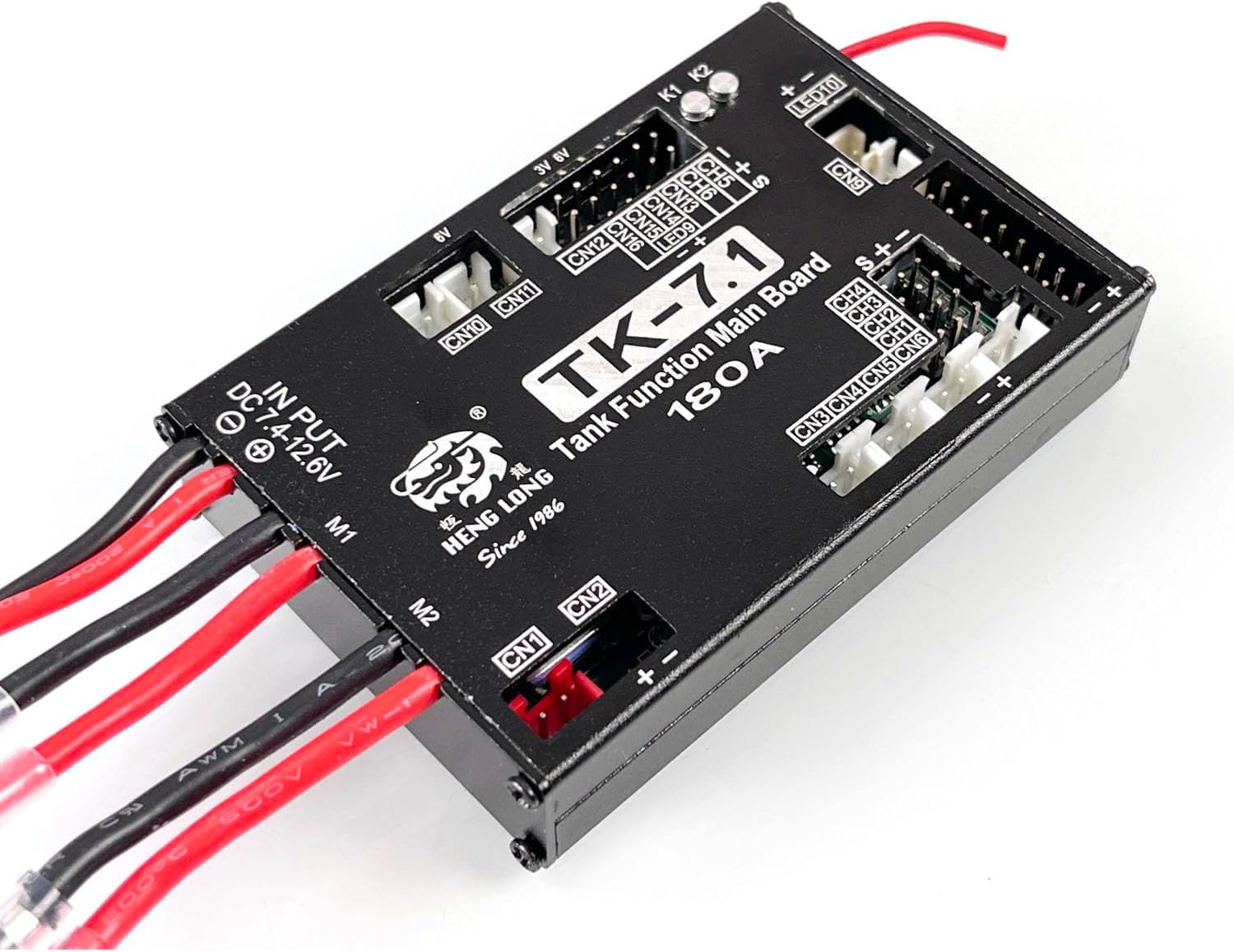 7.1 Multi-Function Main Board for 1/16 RC Tank 7.1 7.0 Radio Controller
