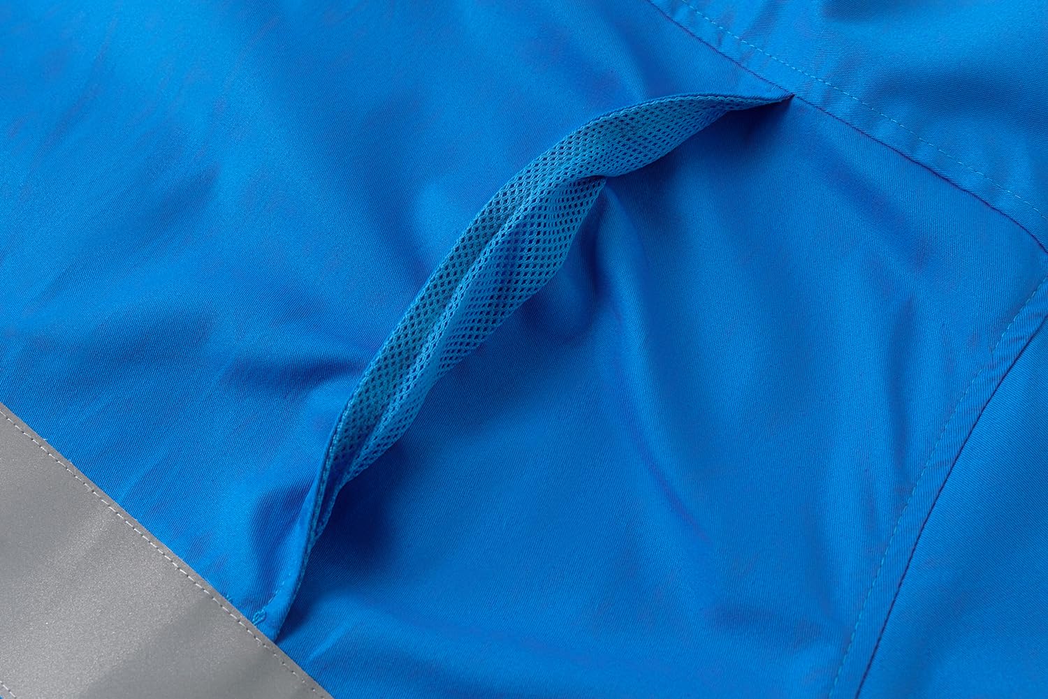 Chemise de Travail à Boutons pour Homme Bande Réfléchissante Polo Haute Visibilité à Manches Longues Vêtements de Travail Bouton T-Shirt avec Poches