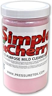 PressureTek Simple Cherry: Multi-Surface House Wash Cleaner for Vinyl, Aluminum, and Wood (1)