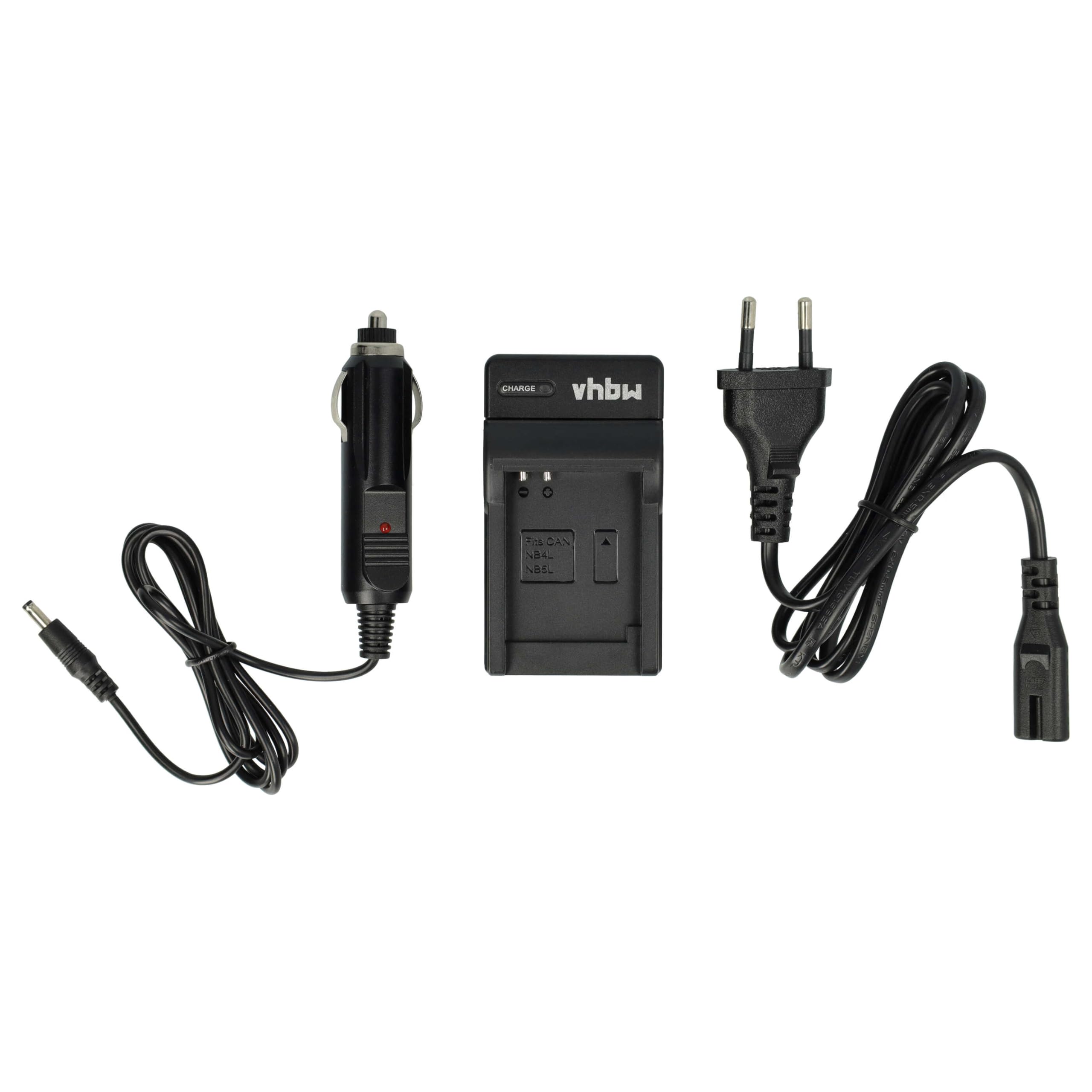 Akku + Ladegerät Für Canon PowerShot SX200 IS – Produktbild-Vorschau 6