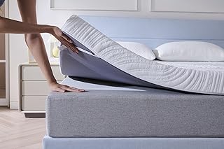 Hiimgo Gel Topper 180x200cm H3/H4, 10CM Höhe Kaltschaum Matratzentopper, Matratzen Topper 180x200 mit Waschbarer Bezug, für Bett Boxspringbett Schlafsofa