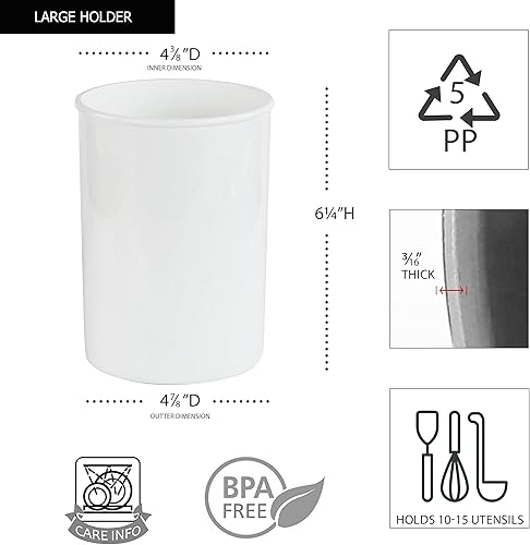 Miniatura 4 de Reston Lloyd Los soportes multiusos para utensilios y utensilios organizan una amplia variedad de tamaños de utensilios y herramientas, incluye