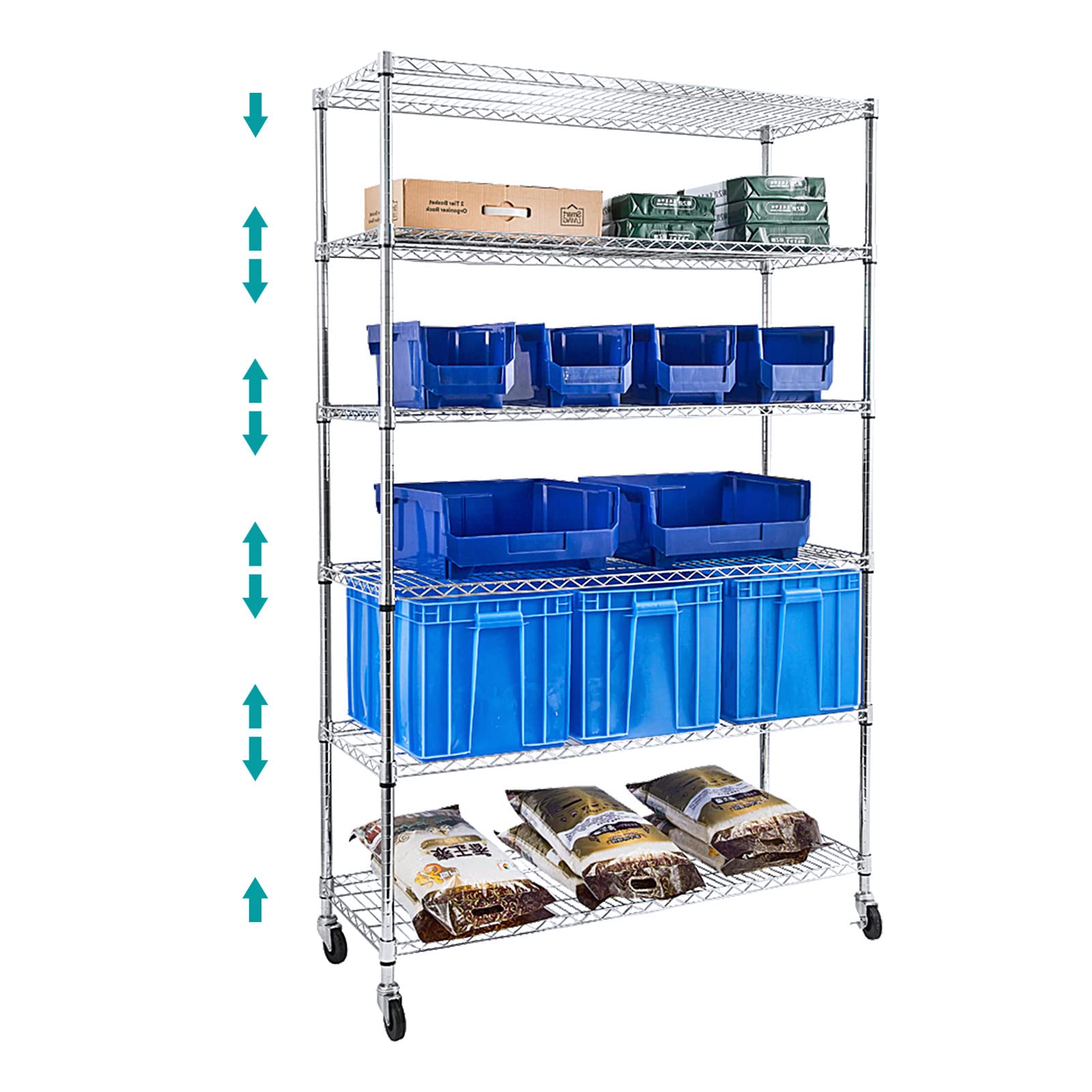 Mobile Wire Racks