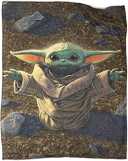 Mantas para sofá cama, silla, decoración de Star Wars The Mandalorian Season 2, manta de verano para sofá de 80 x 100 cm