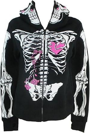 Jawbreaker skeleton hoodie Clearance