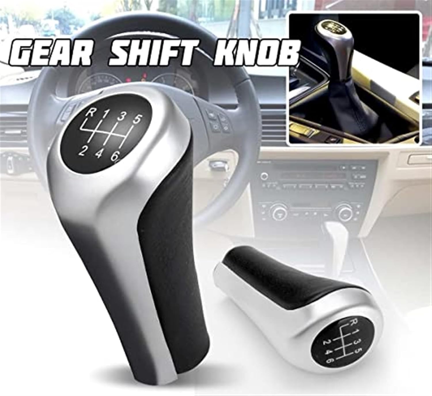 Amazon.co.jp: LED ギアシフトノブカーボンファイバースティックヘッドレバーハンドル 6 速交換用 BMW 1 3 5 6 シリーズ M  X1 X3 X5 E60 E61 E65 E83 E84 E90 E91 E92: 車＆バイク ギアシフトヘッドの変更 BMW 専用 ギア シフトノブ  リアル カーボン 選べる2色 ギアスティックカバー 用の 1 3 5 6シリーズ用 X1 X3 X5 Mハンドルギアシフトノブヘッド(6 Speed Fiber)