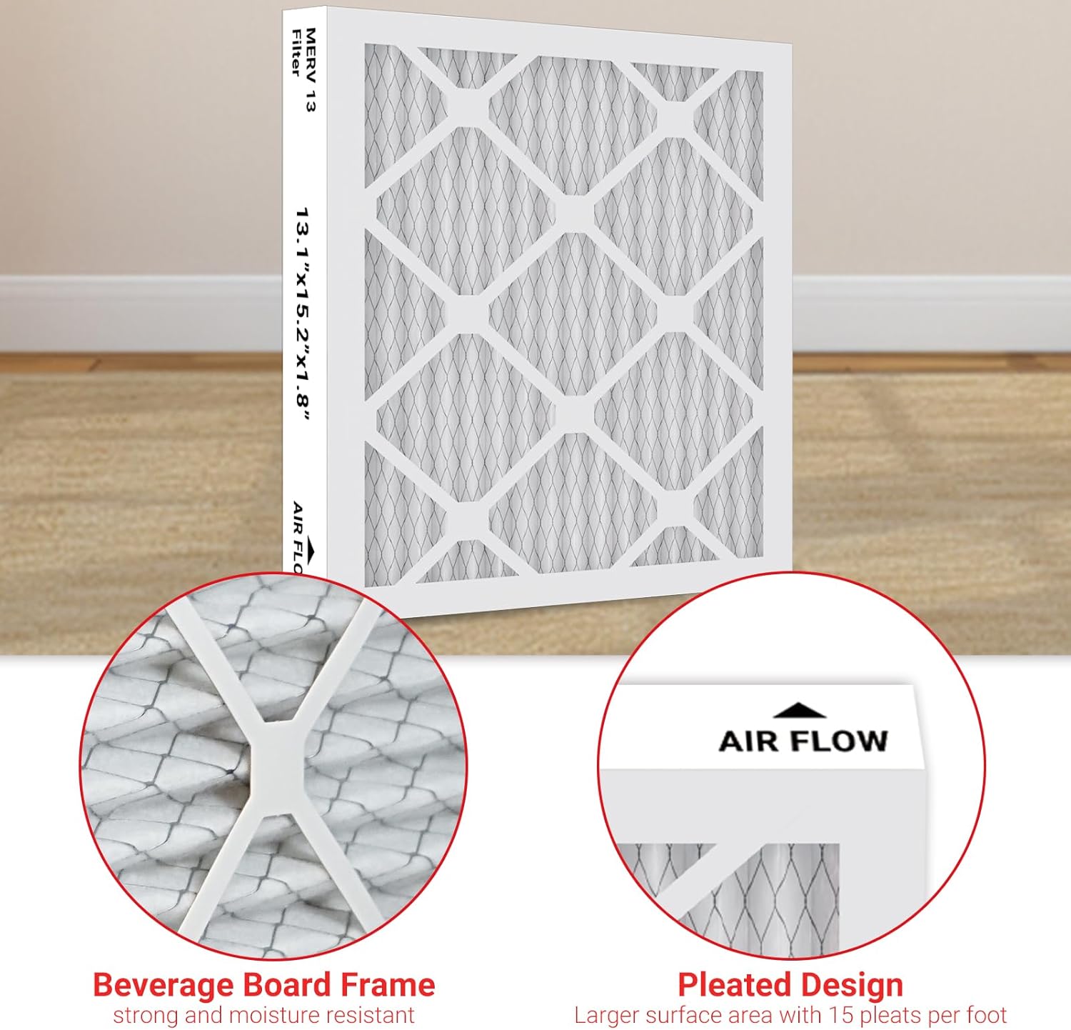 PN07126 MERV 13 Dehumidifier Filter Replacement Compatible with Sanidry Sedona Dehumidifier PN07126 Replacement Dehumidifier Grille Filter 4 Packs