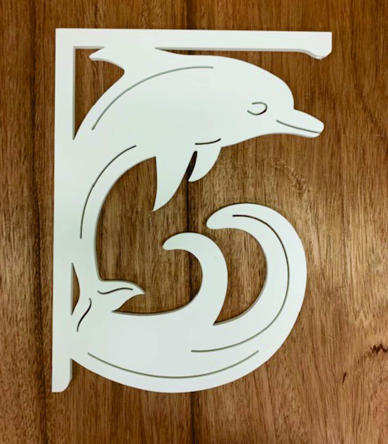 Dolphin Mailbox Bracket. Large. Long Lasting & Fabulous!
