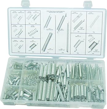 Swordfish 31070 200pc Extended and Compressed Spring Assortment Case Kit